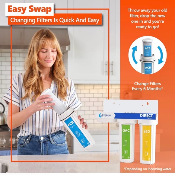 Express Water 3 Filters with Carbon (GAC, ACB) and Sediment (SED) - Picture 4 of 4